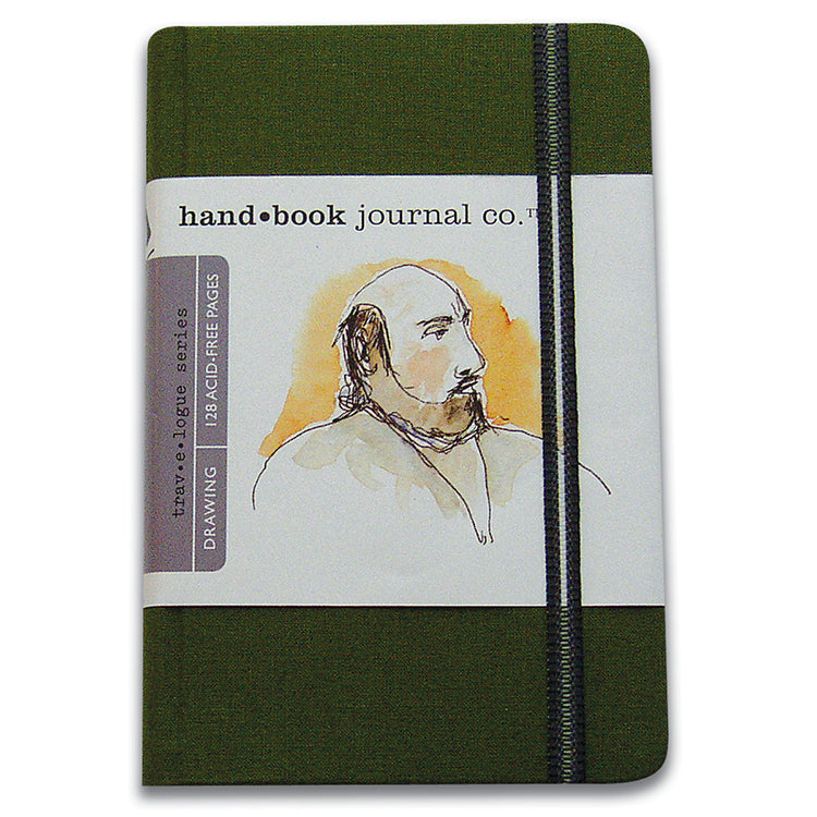 Handbook Journal Portrait 3.5x5.5 Green