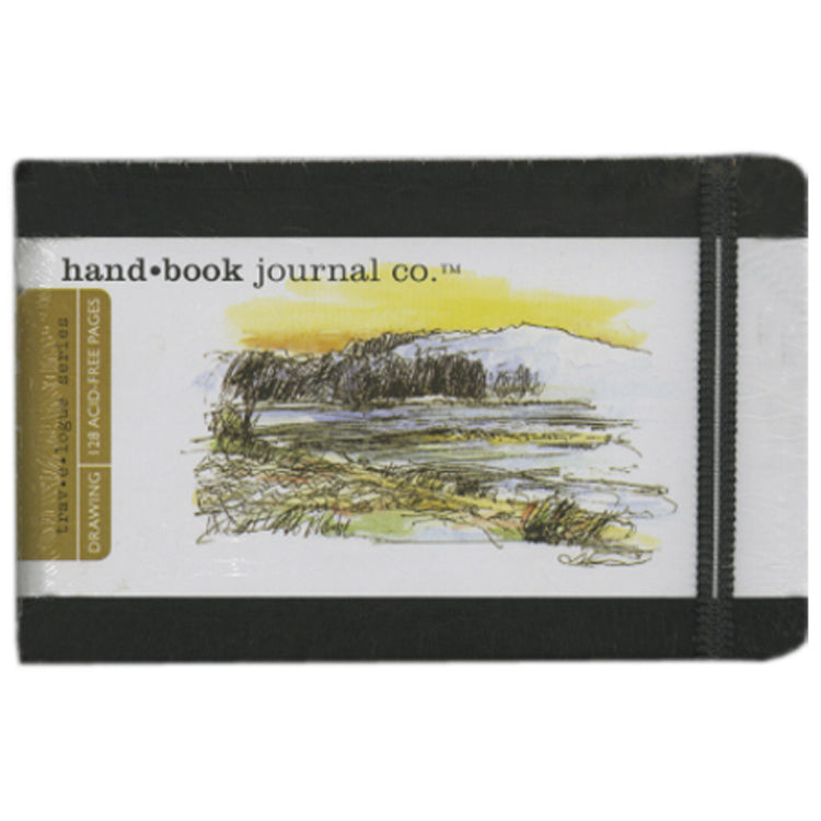 Handbook Journal Landscape 5.5x3.5 Black