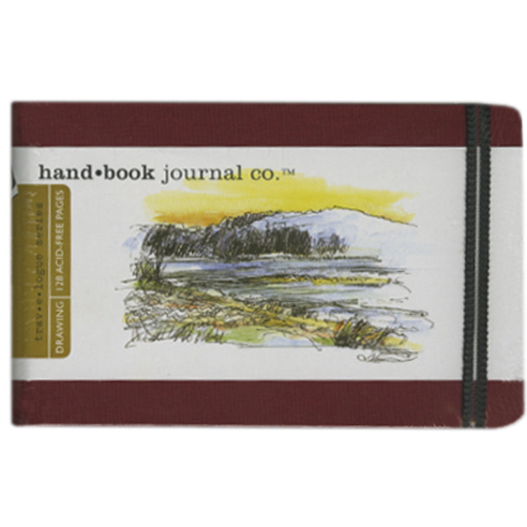 Handbook Journal Landscape 5.5x3.5 Red