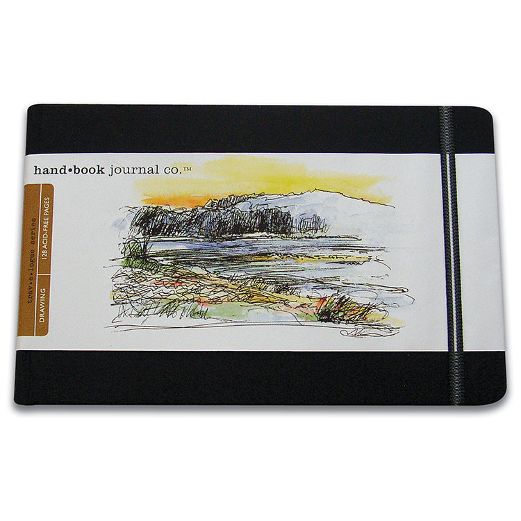 Handbook Journal Landscape 8.2x5.5 Black