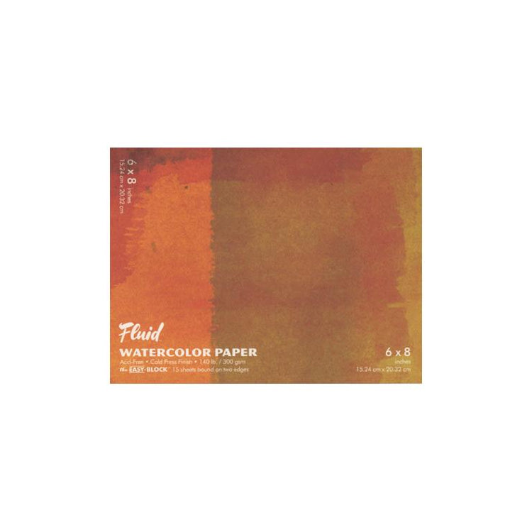 Global Fluid Cold Press Watercolor Block 6x8