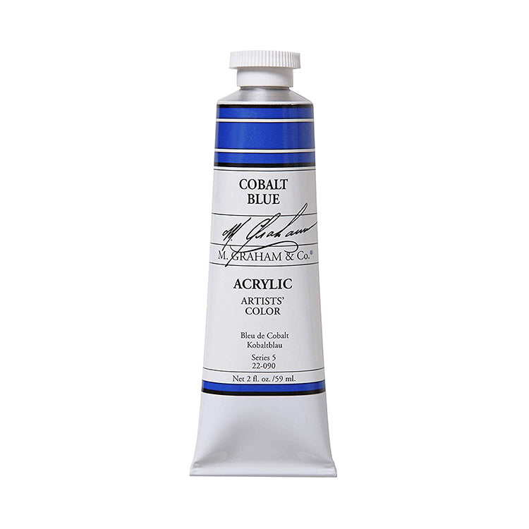M Graham Artists Acrylic Cobalt Blue 60ml Tube