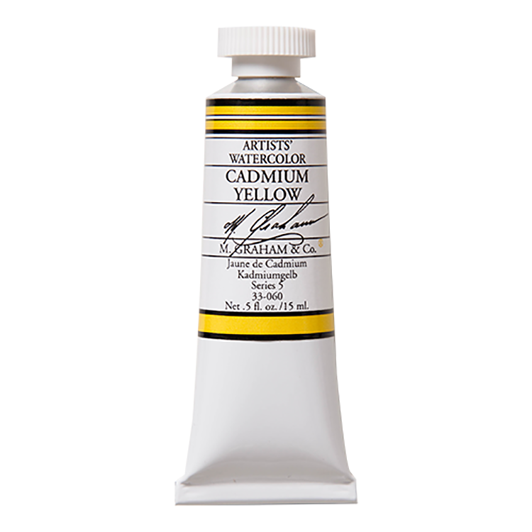 M. Graham Artist Watercolor Cadmium Yellow 15ml