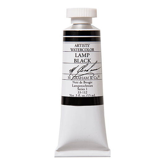 M. Graham Artist Watercolor Lamp Black 15ml
