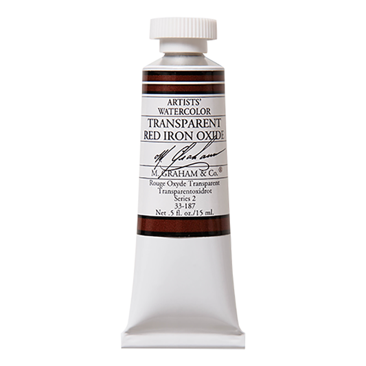 M. Graham Artist Watercolor Transparent Red Iron Oxide 15ml