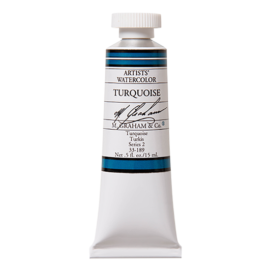 M. Graham Artist Watercolor Turquoise 15ml