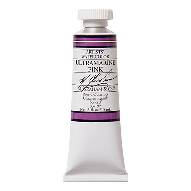 M. Graham Artist Watercolor Ultramarine Pink 15ml