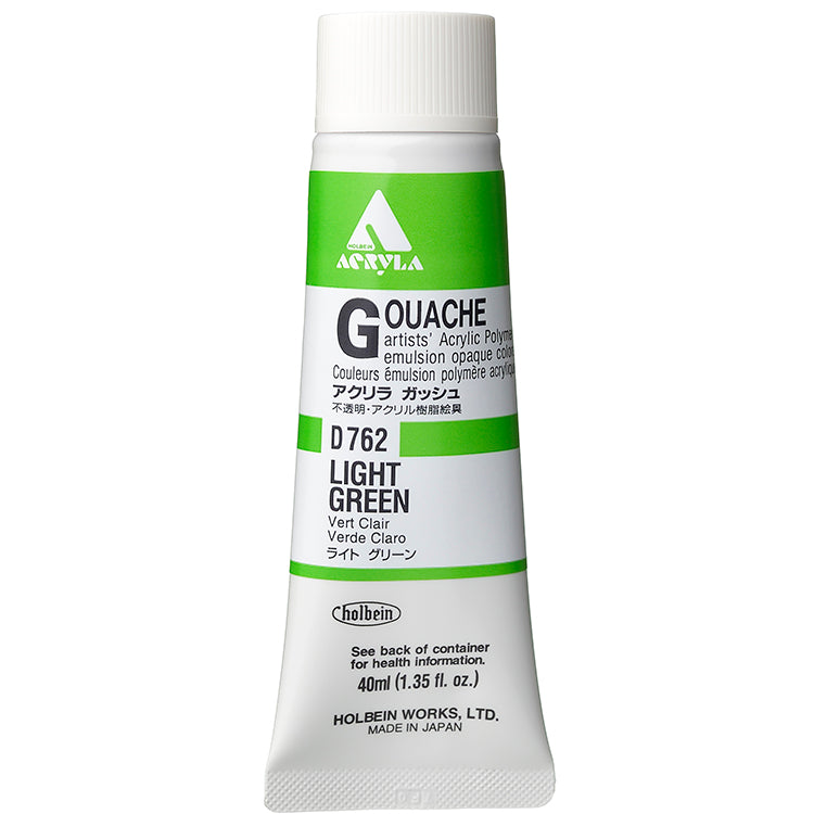 Holbein Acrylic Gouache 40ml Light Green