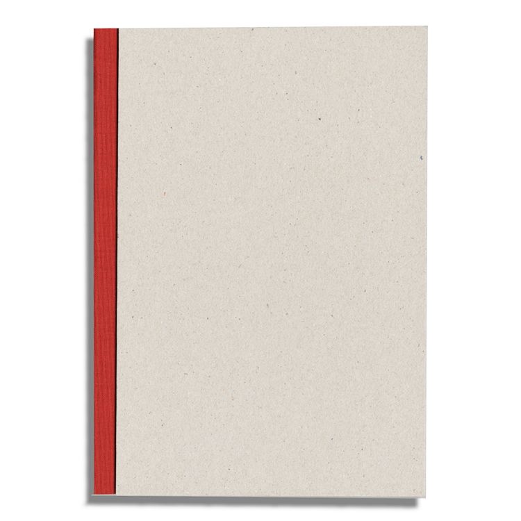 Kunst & Papier Binderboard Sketchbook 4.7x5.9 Red
