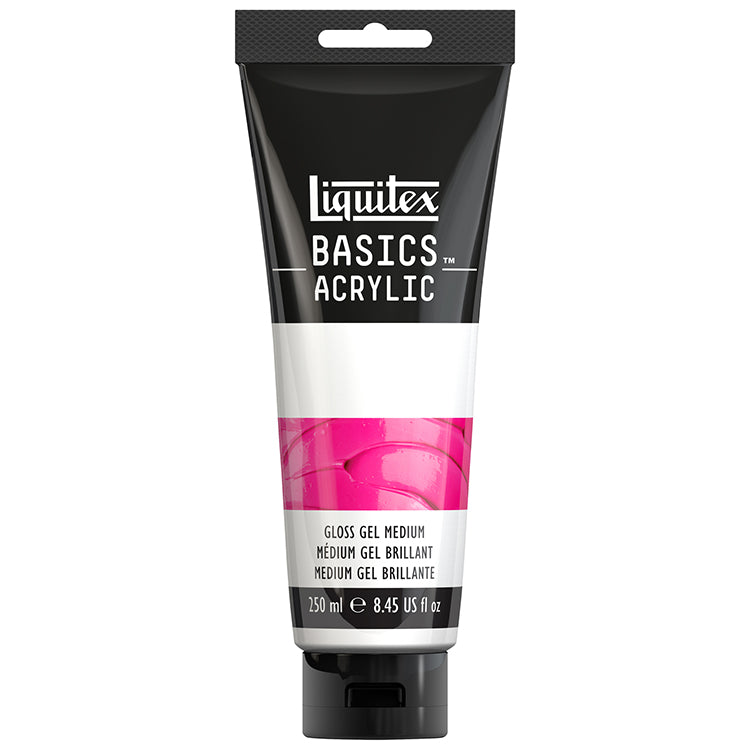 Liquitex Basics Gloss Gel Medium 250ml Tube