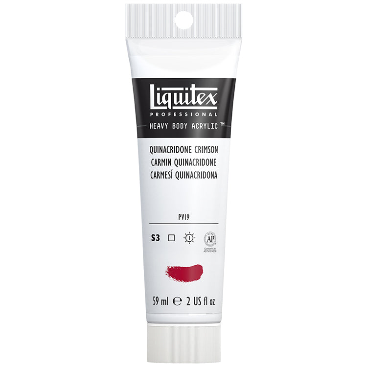 Liquitex Heavy Body Acrylic Quinacridone Crimson 2oz