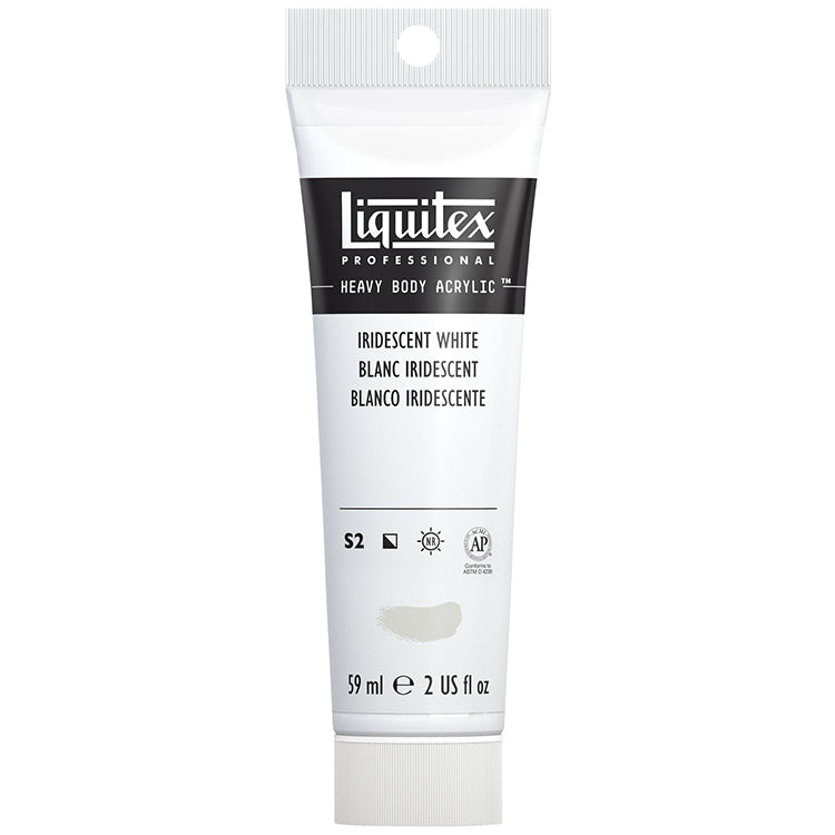 Liquitex Heavy Body Acrylic Iridescent White 2oz