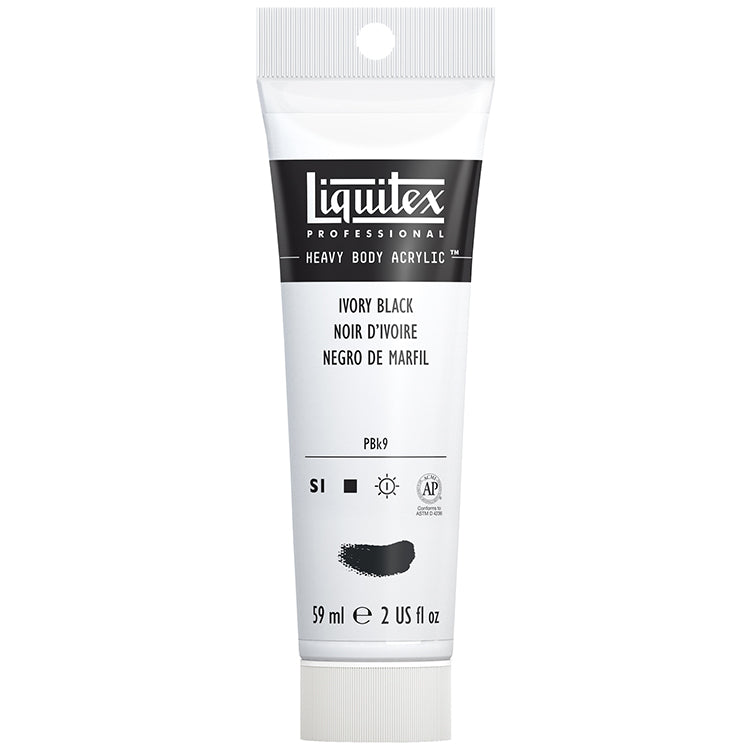 Liquitex Heavy Body Acrylic Ivory Black 2oz