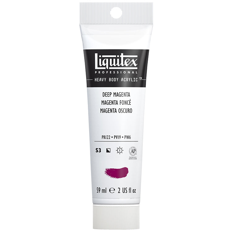 Liquitex Heavy Body Acrylic Deep Magenta 2oz