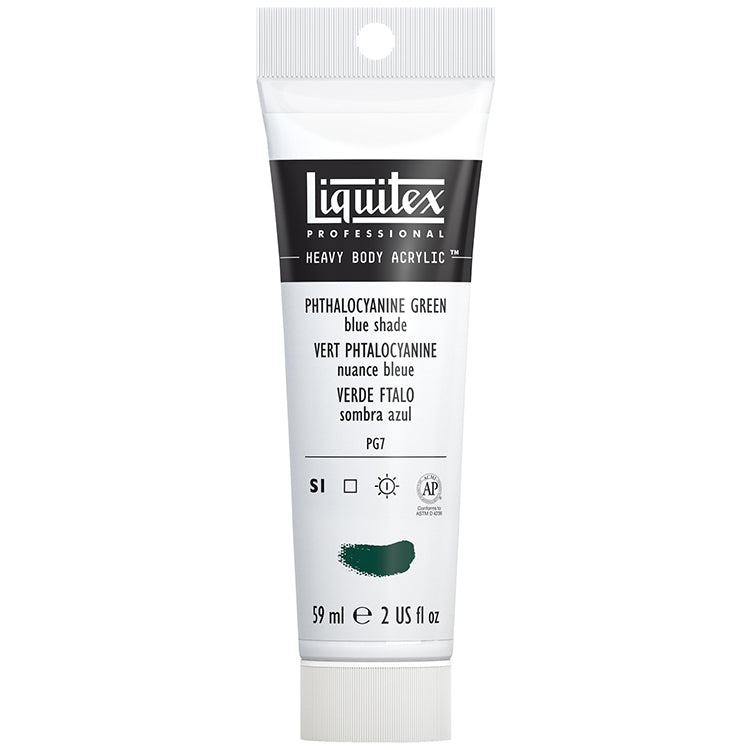 Liquitex Heavy Body Acrylic Phthalo Green Blue Shade 2oz