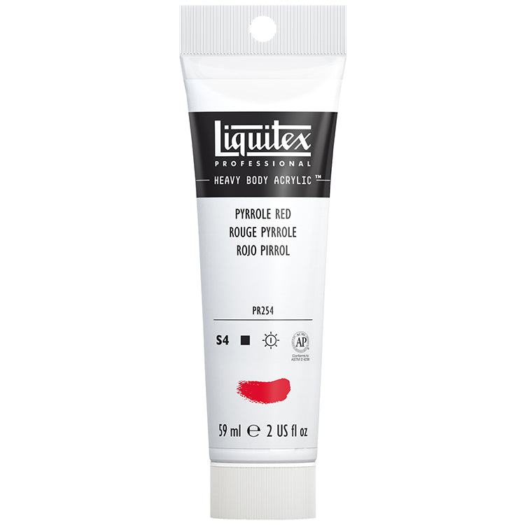 Liquitex Heavy Body Acrylic Pyrrole Red 2oz