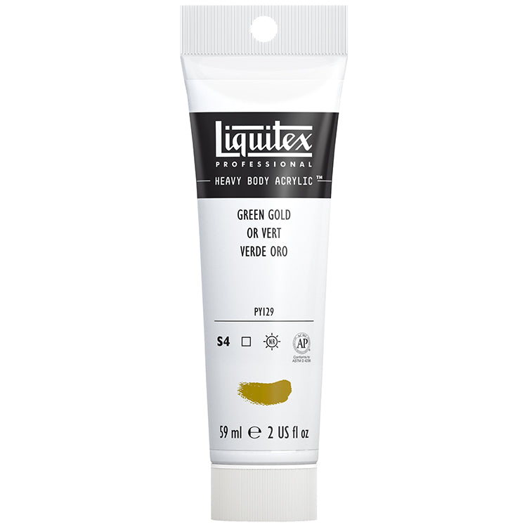 Liquitex Heavy Body Acrylic Green Gold 2oz