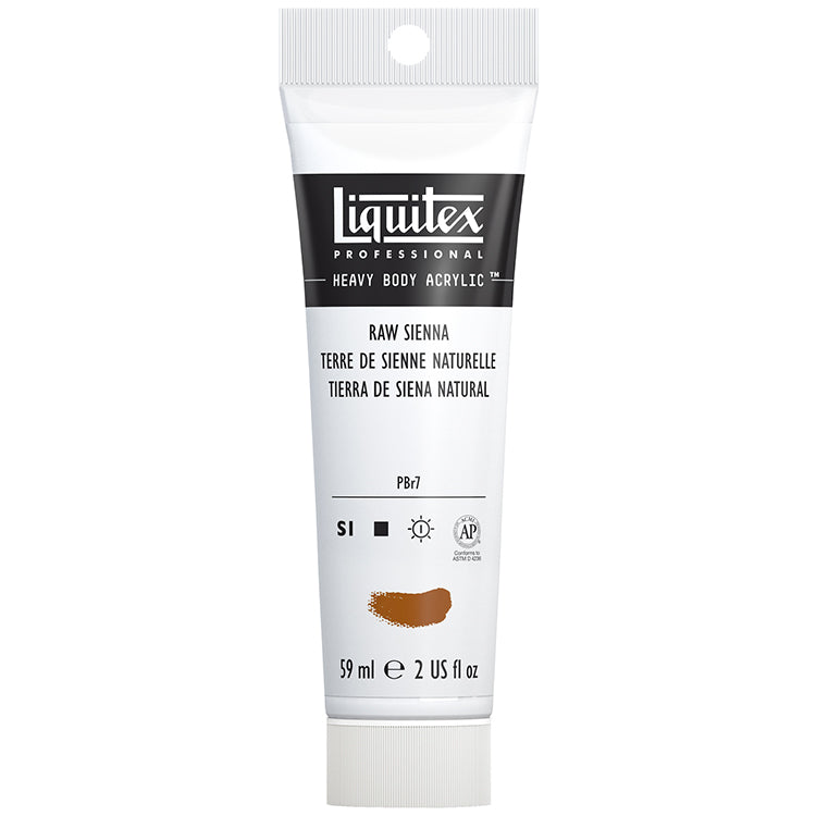 Liquitex Heavy Body Acrylic Raw Sienna 2oz