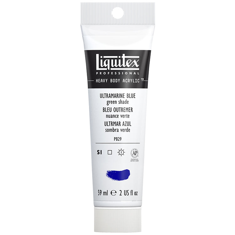 Liquitex Heavy Body Acrylic Ultramarine Blue Green Shade