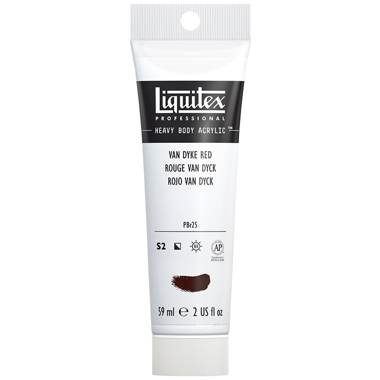 Liquitex Heavy Body Acrylic Van Dyke Brown 2oz