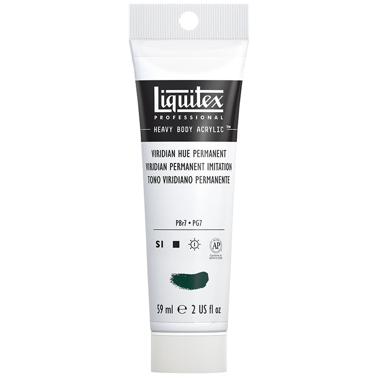 Liquitex Heavy Body Acrylic Viridian Hue Permanent 2oz