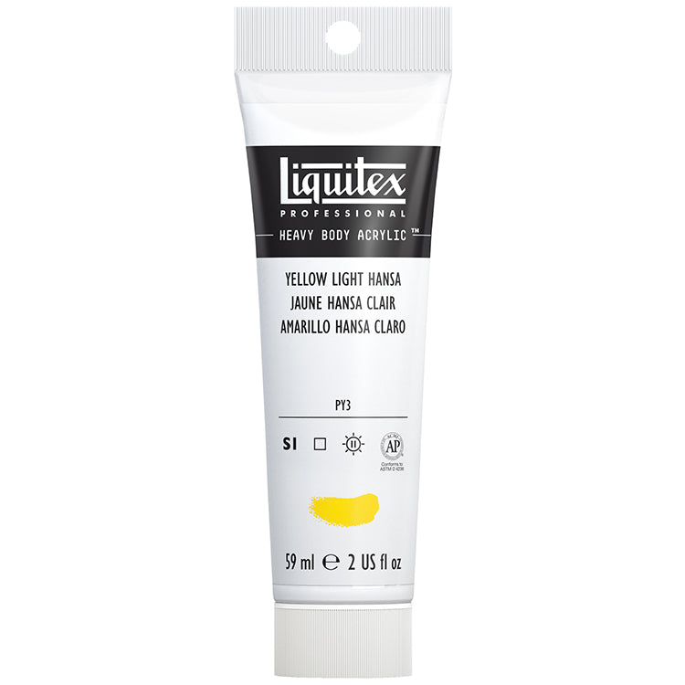 Liquitex Heavy Body Acrylic Hansa Yellow Light 2oz