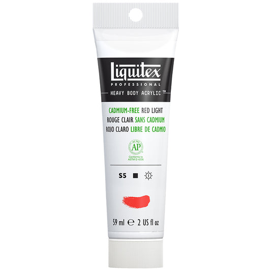 Liquitex Heavy Body Acrylic Cadmium Free Red Light 2oz