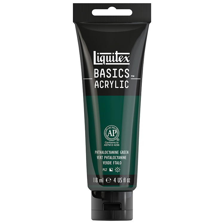 Liquitex Basics Acrylic Phthalo Green 4oz