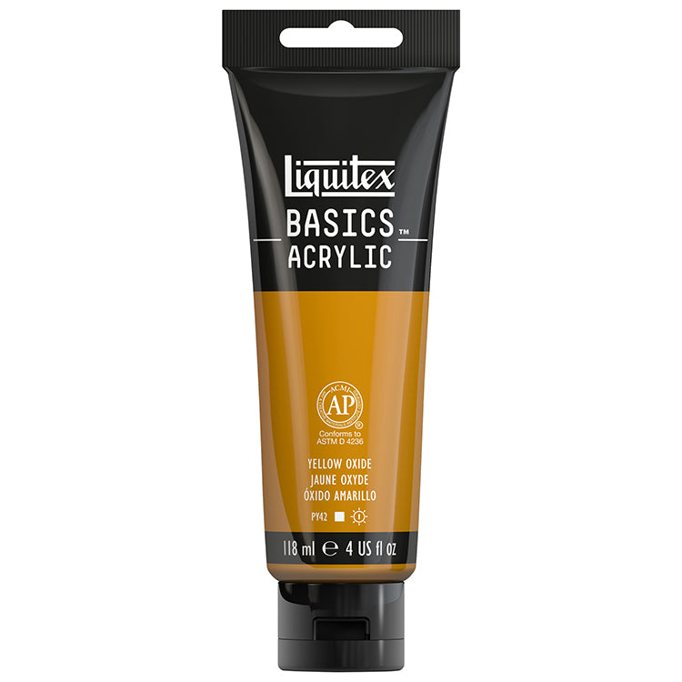 Liquitex Basics Acrylic Yellow Oxide 4oz