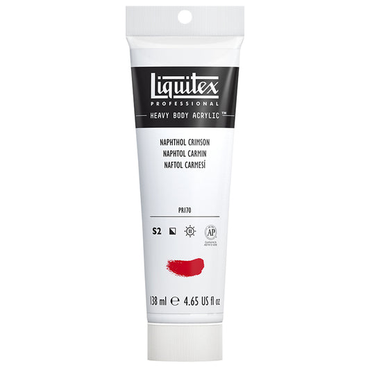 Liquitex Heavy Body Acrylic Naphthol Crimson 4.65oz