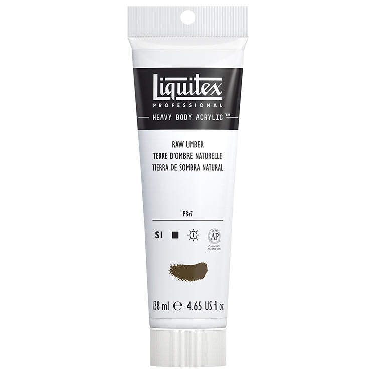 Liquitex Heavy Body Acrylic Raw Umber 4.65oz