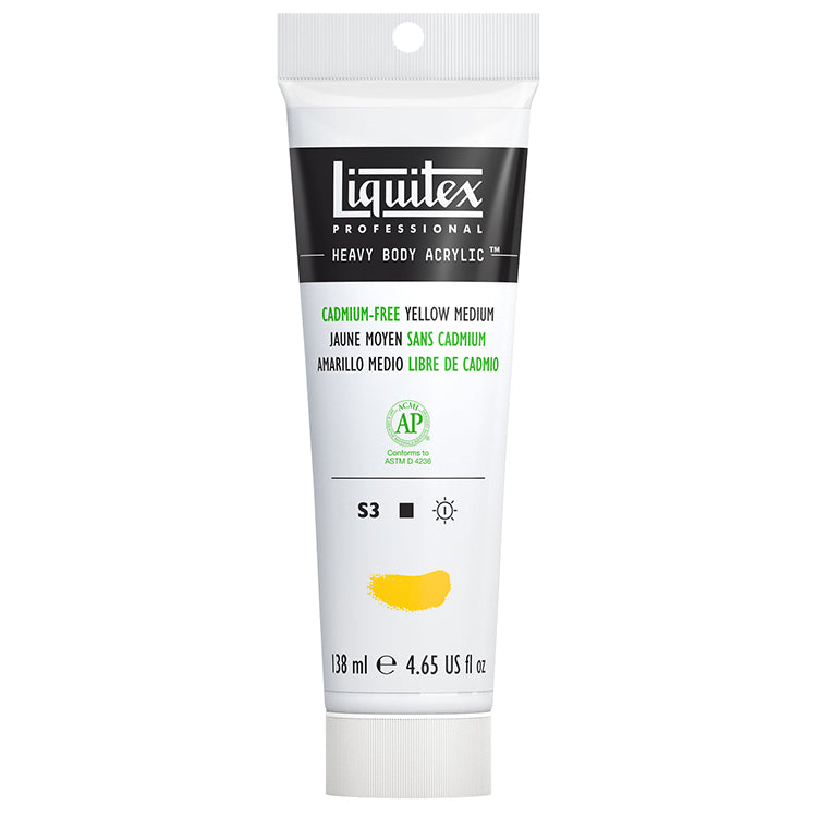 Liquitex Heavy Body Cadmium Free Yellow Medium 4.65oz