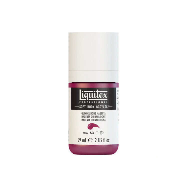 Liquitex Soft Body Acrylic Quinacridone Magenta 59ml