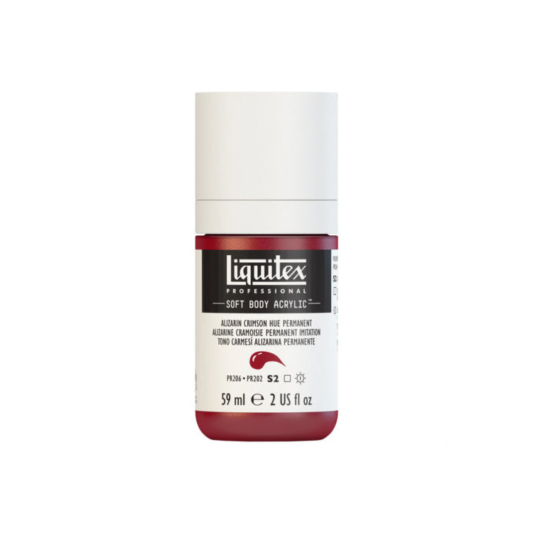 Liquitex Soft Body Alizarin Crimson Hue Permanent 59ml