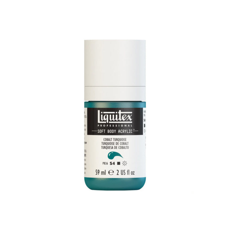 Liquitex Soft Body Acrylic Cobalt Turquoise 59ml