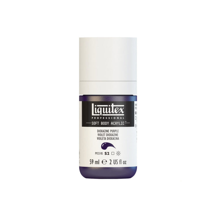 Liquitex Soft Body Acrylic Dioxazine Purple 59ml
