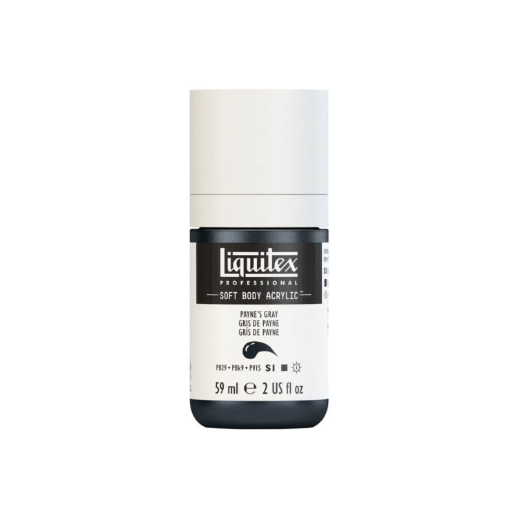 Liquitex Soft Body Acrylic Paynes Gray 59ml