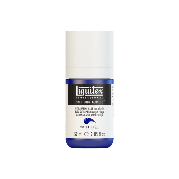 Liquitex Soft Body Acrylic Ultramarine Red Shade 59ml