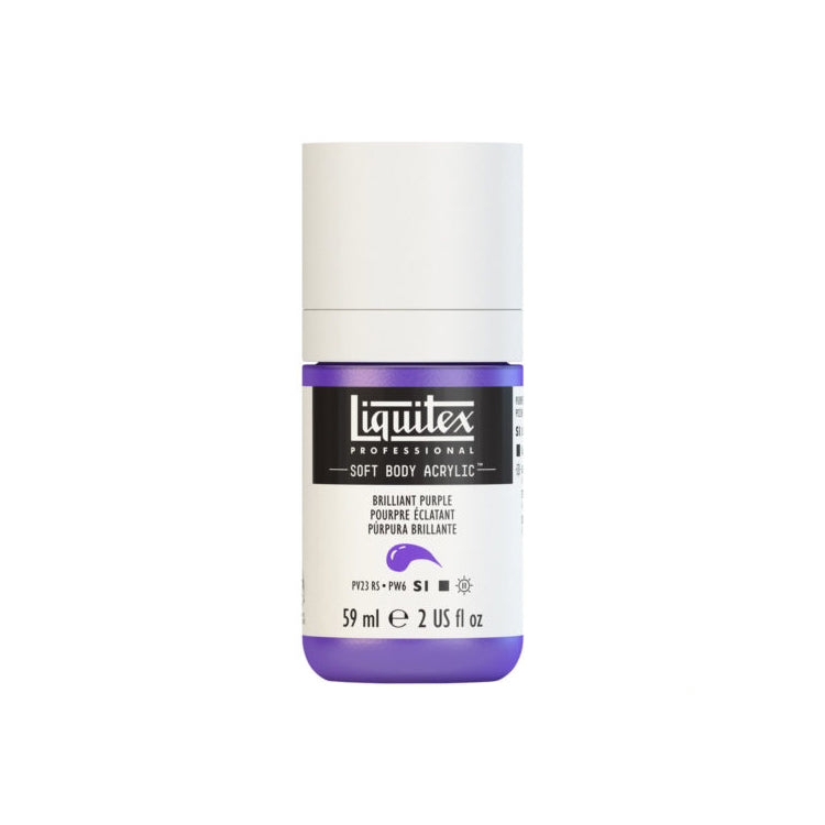 Liquitex Soft Body Acrylic Brilliant Purple 59ml