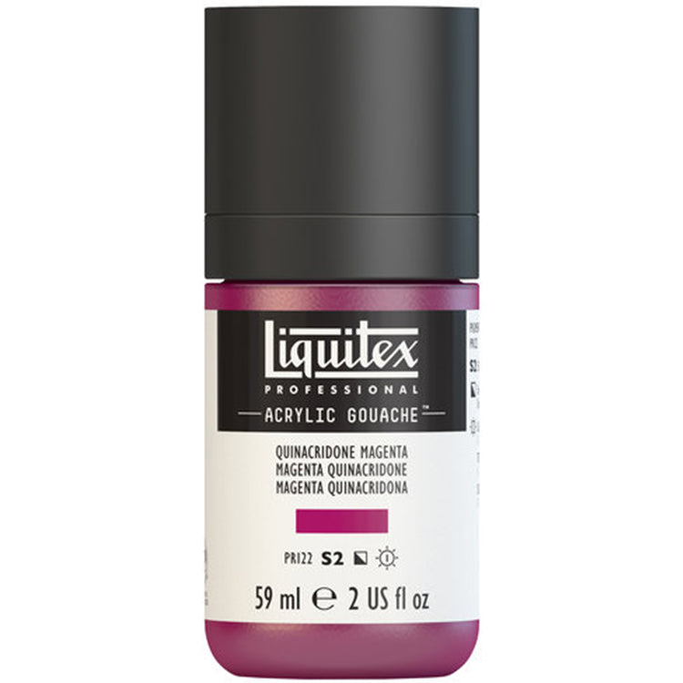 Liquitex Acrylic Gouache 59ml Quinacridone Magenta