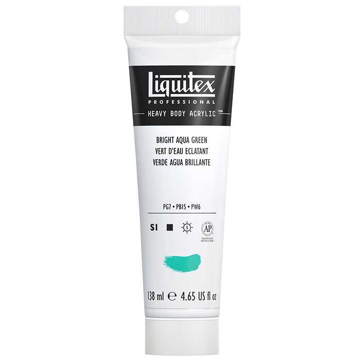 Liquitex Heavy Body Acrylic Bright Aqua Green 138ml