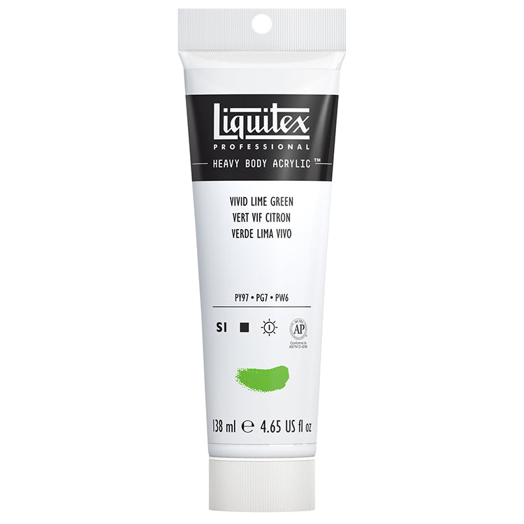 Liquitex Heavy Body Acrylic Vivid Lime Green 138ml