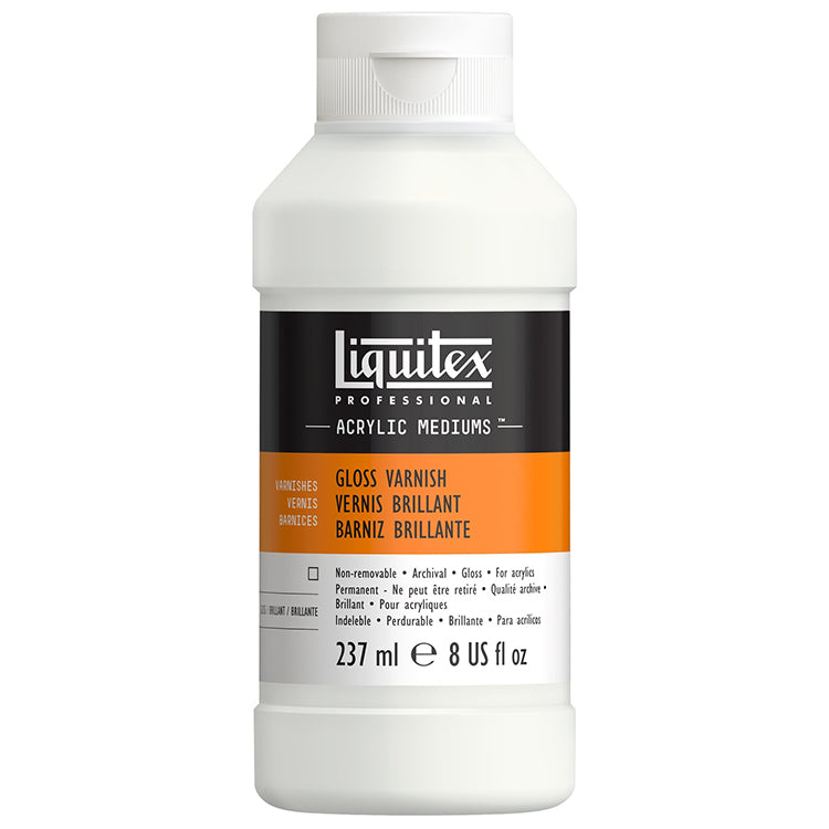 Liquitex Gloss Varnish Flexible Surface 8 oz