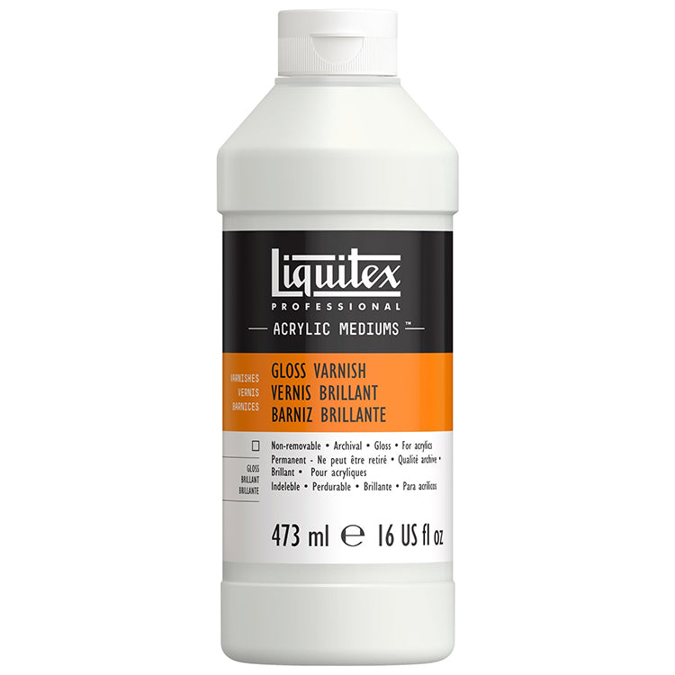 Liquitex Gloss Varnish Flexible Surface 16 oz