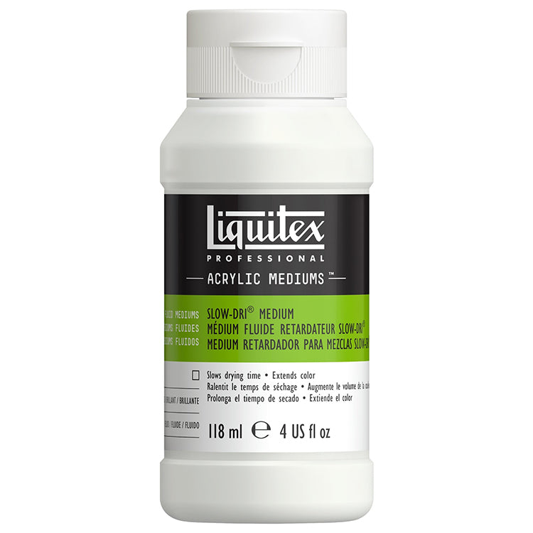 Liquitex Slow-Dri Blending Fluid Medium 4oz