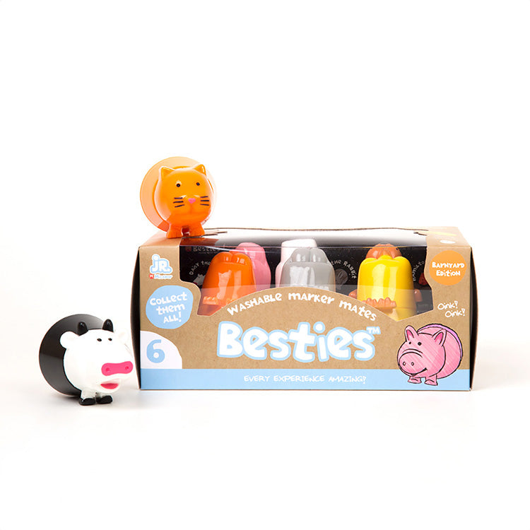 Besties Marker Mates Barnyard 6 Colors
