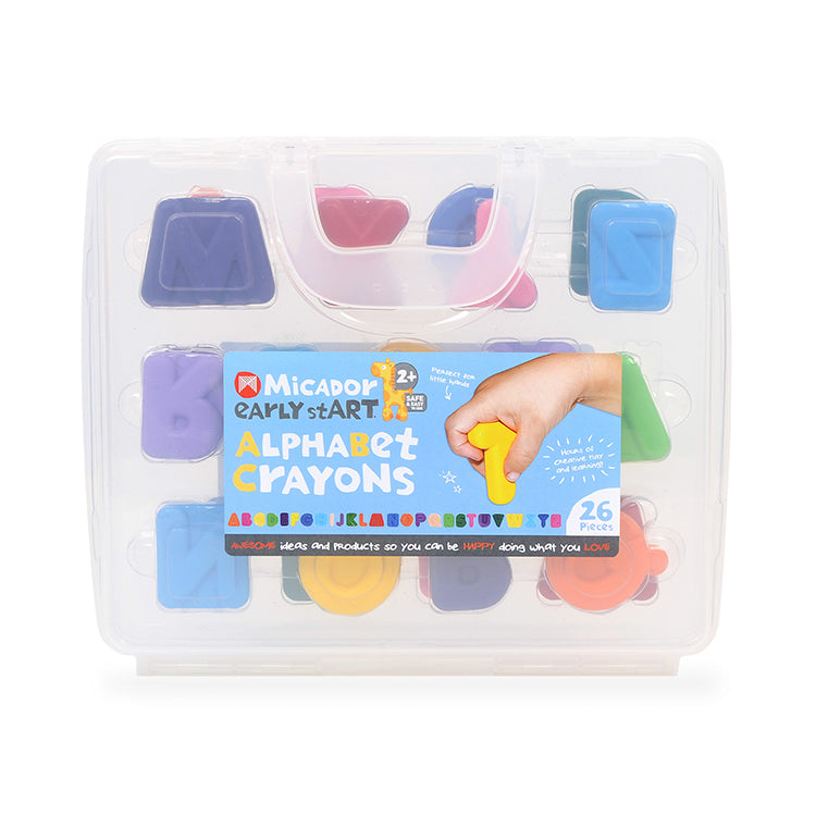 Micador Alphabet Crayons 26 Colors