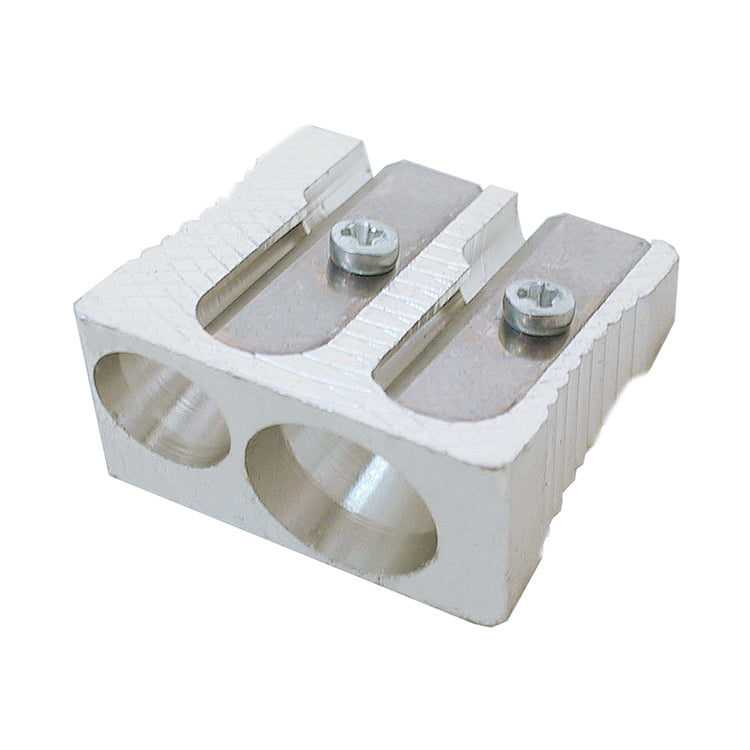 M+R Magnesium Wedge Double Hole Sharpener⚠️
