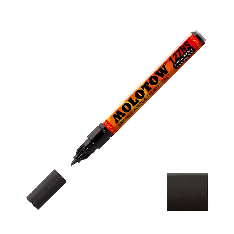 Molotow Acrylic Paint Marker Signal Black Extra Fine 1mm