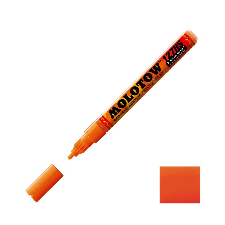 Molotow Acrylic Paint Marker Dare Orange 2mm